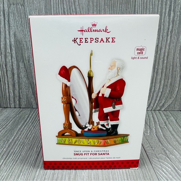 Hallmark Ornament 2013 Snug Fit for Santa Once Upon a Christmas music ornament - Picture 16 of 16